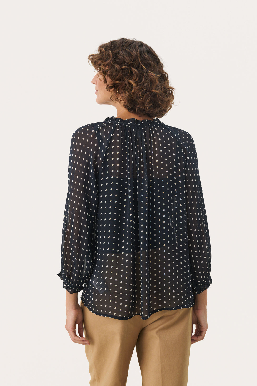 Blouse légère avec motifs