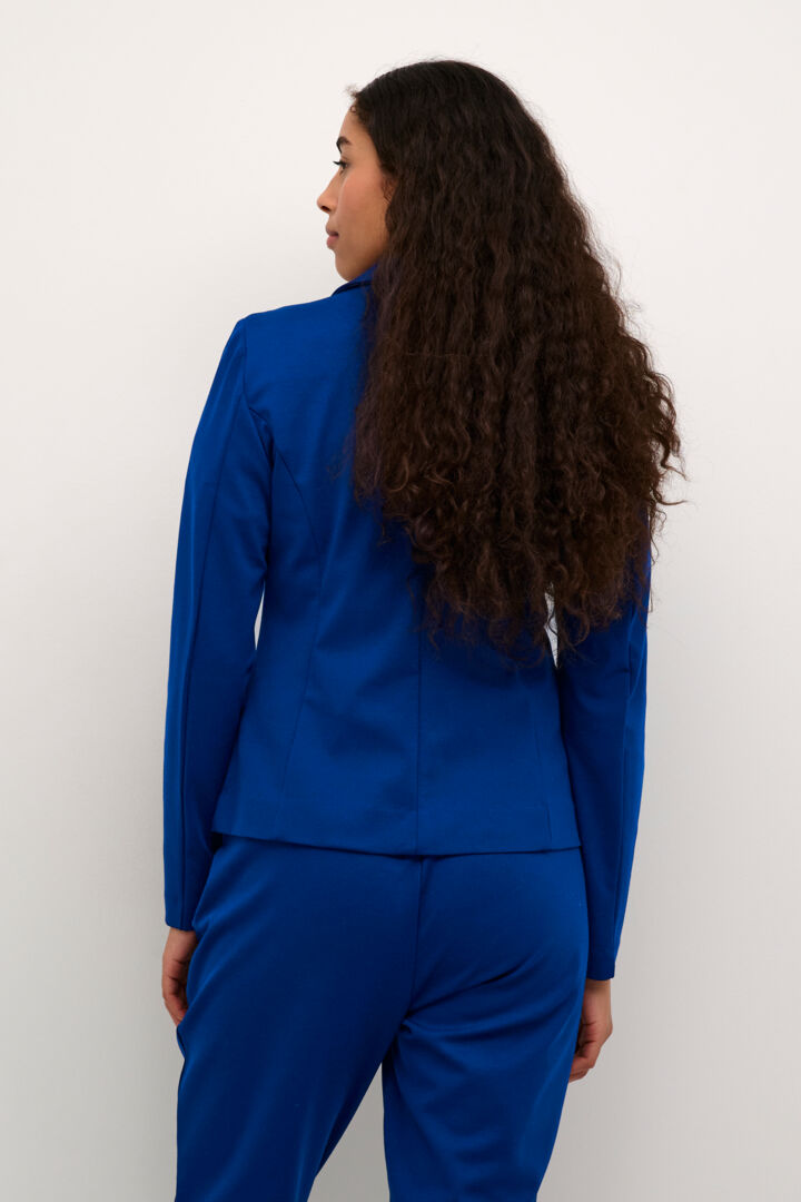 Blazer court bleu cobalt