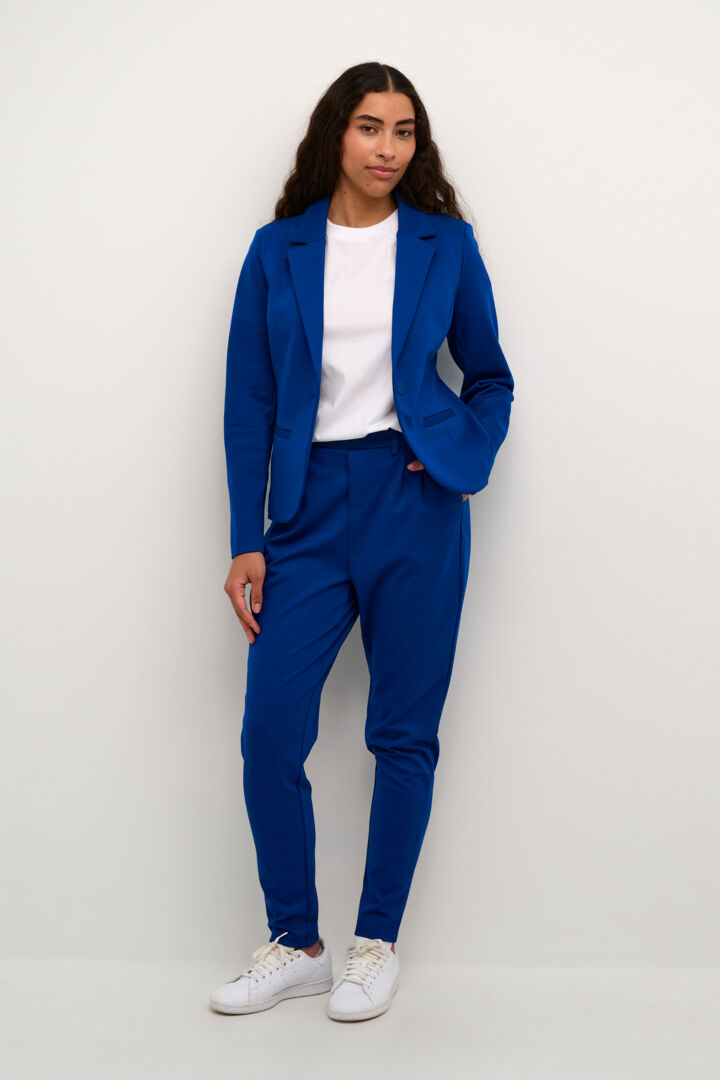 Blazer court bleu cobalt