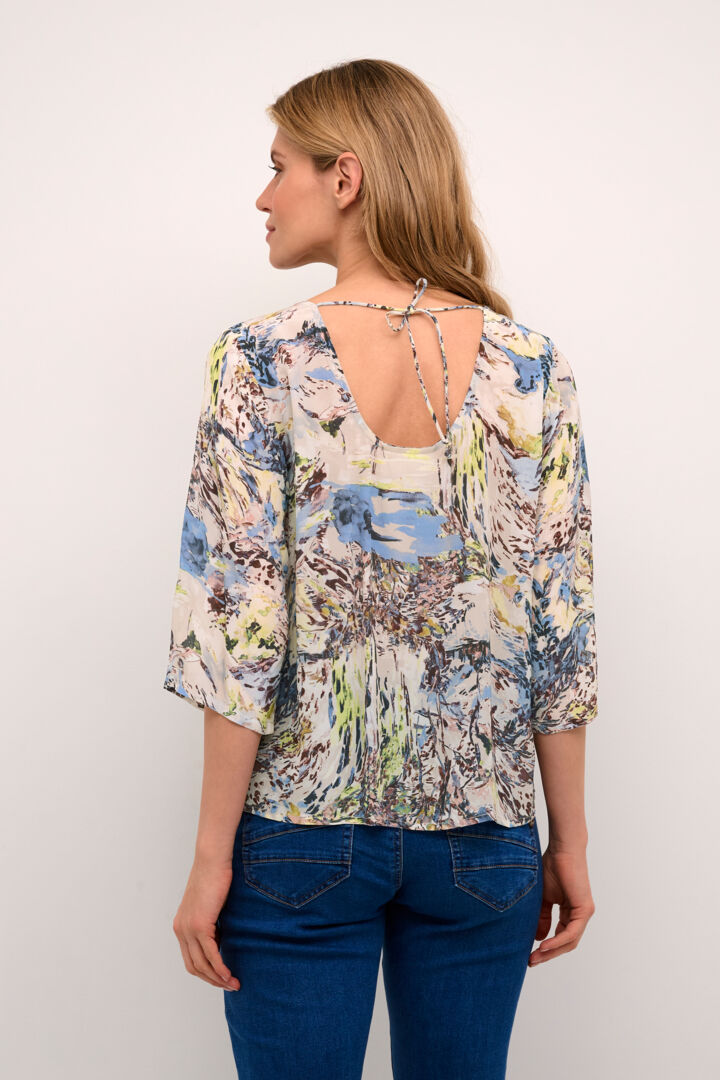 Blouse façon impressionniste