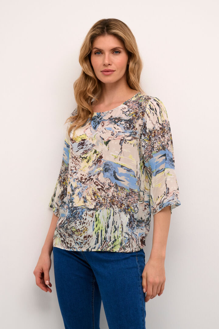 Blouse façon impressionniste