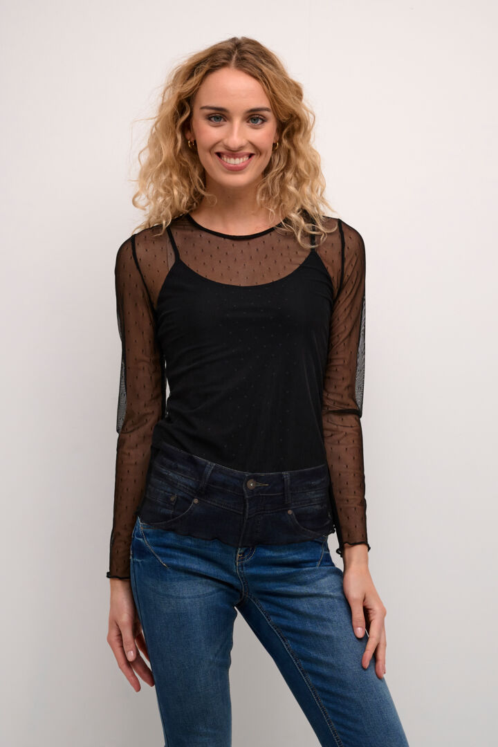 Blouse transparente