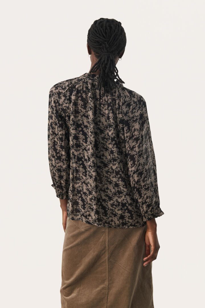 Blouse légère avec motifs