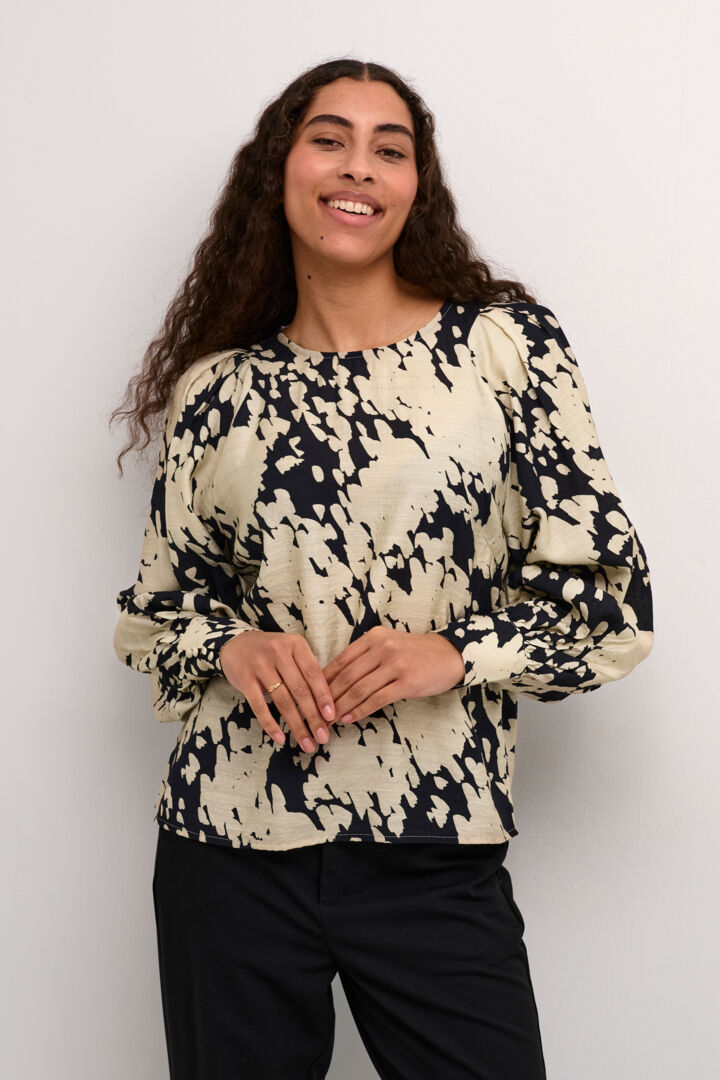 Blouse tachetée