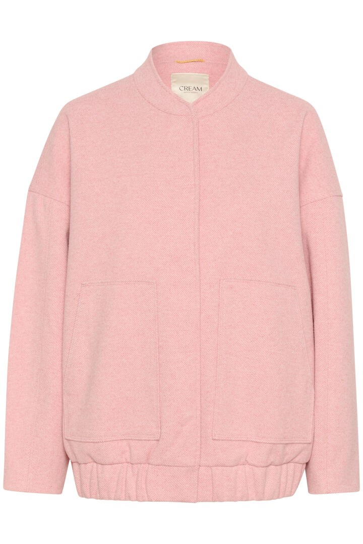 Blouson aviateur rose bonbon