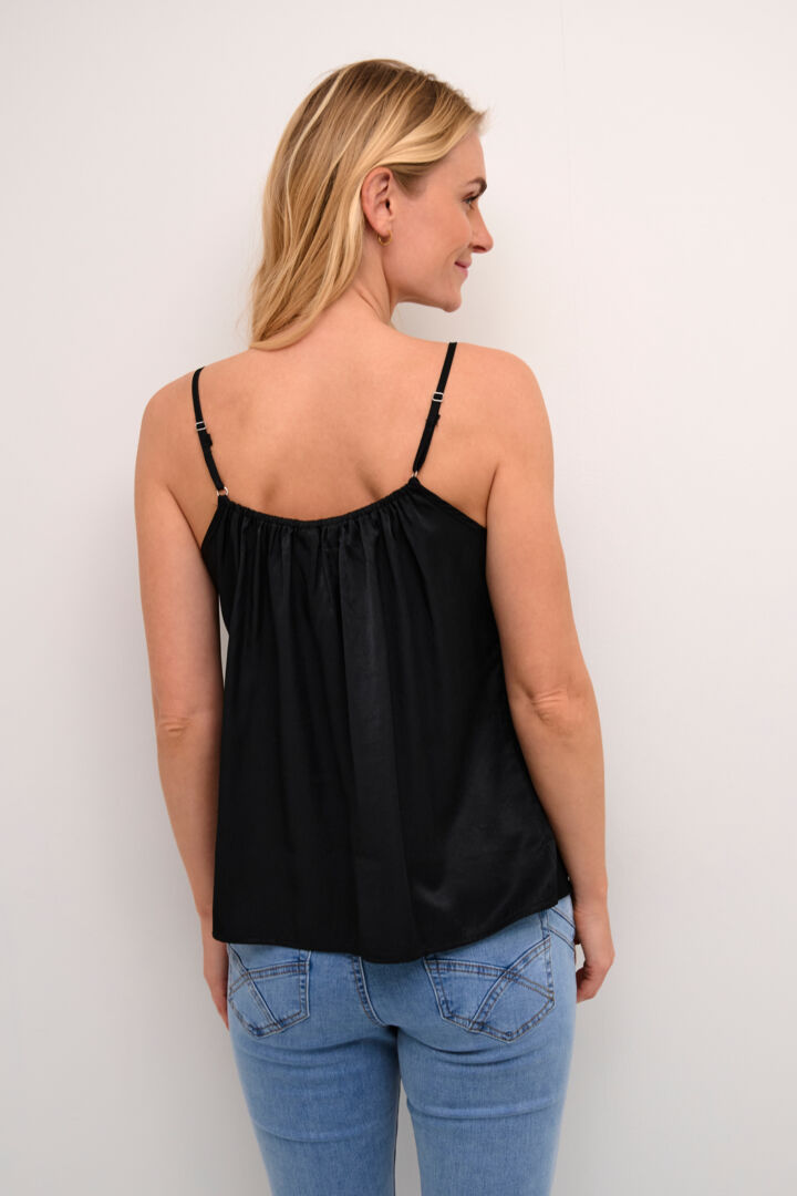 Camisole avec décolleté en dentelle