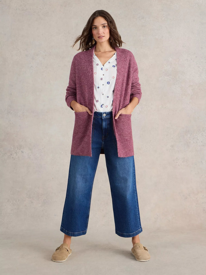 Cardigan en tricot délicat