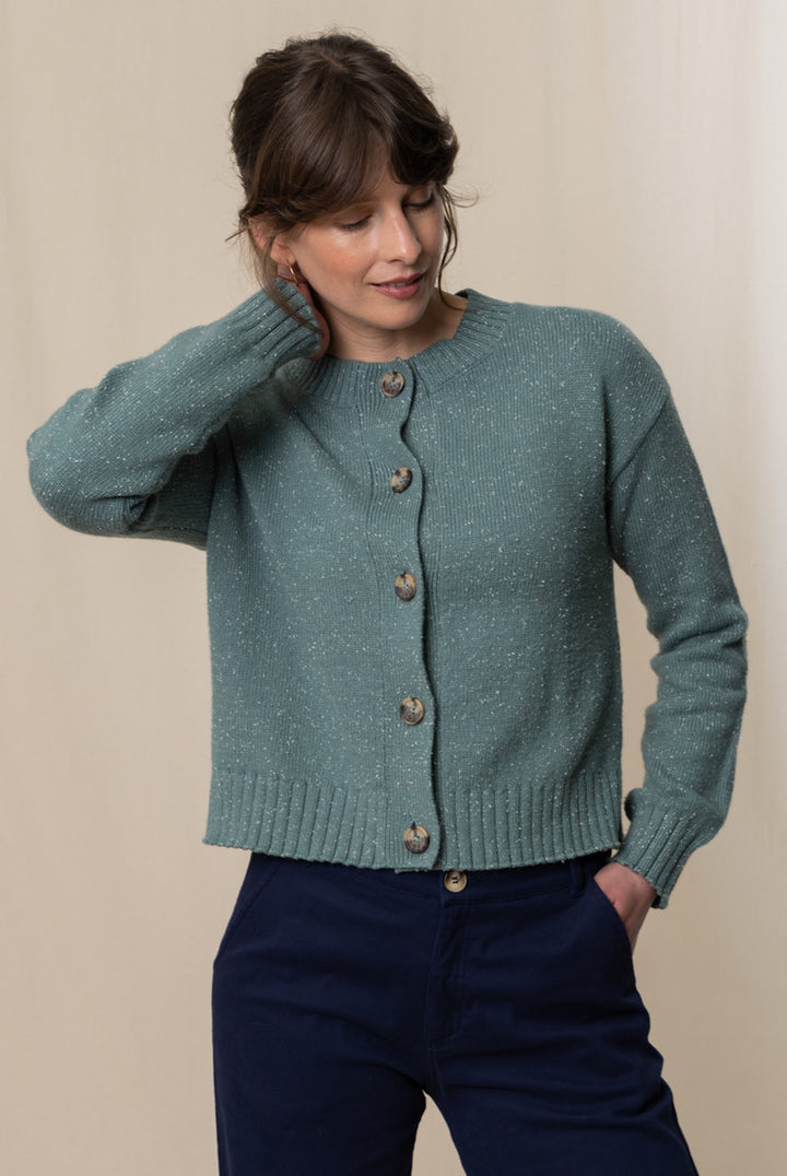 Cardigan en tricot neppy