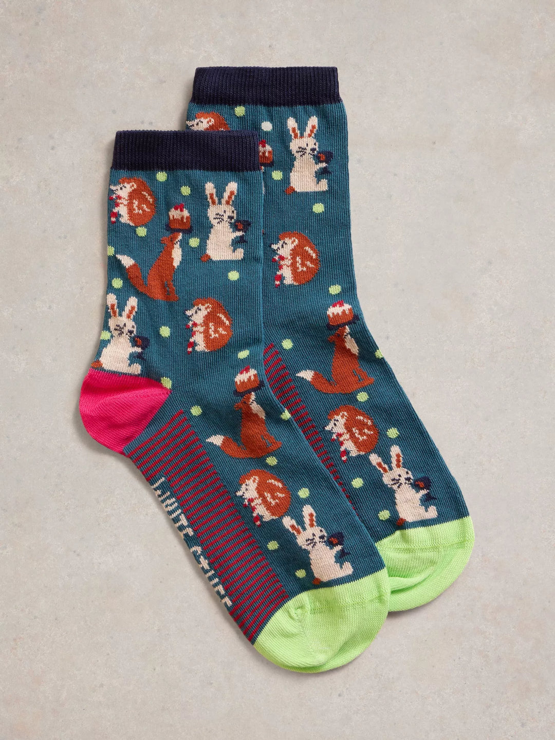 Cracker - Chaussettes cadeau avec animaux de la forêt