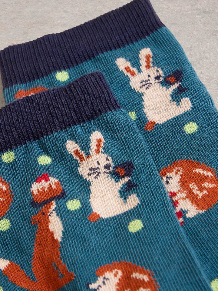 Cracker - Chaussettes cadeau avec animaux de la forêt