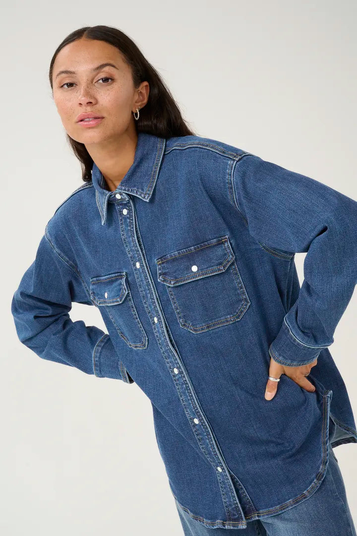 Chemise de jeans souple