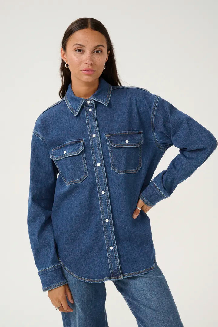 Chemise de jeans souple