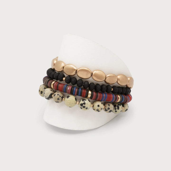 Ensemble de quatre bracelets originaux