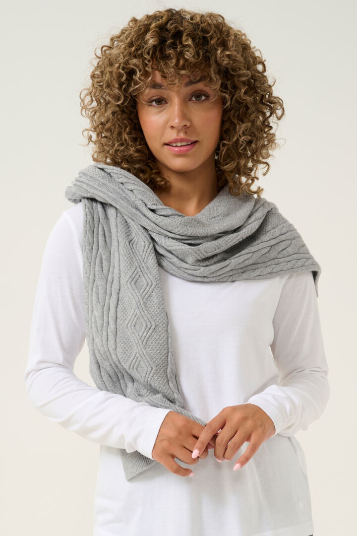 Foulard tricot croisé