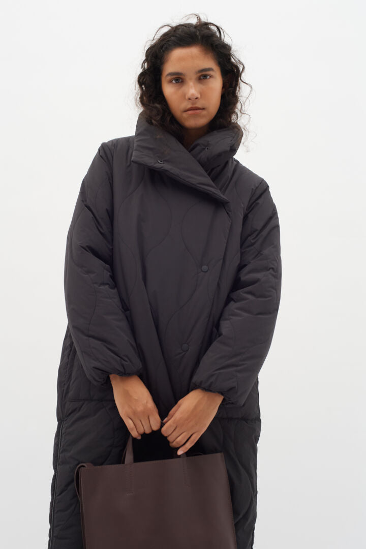 Manteau puffer enveloppant