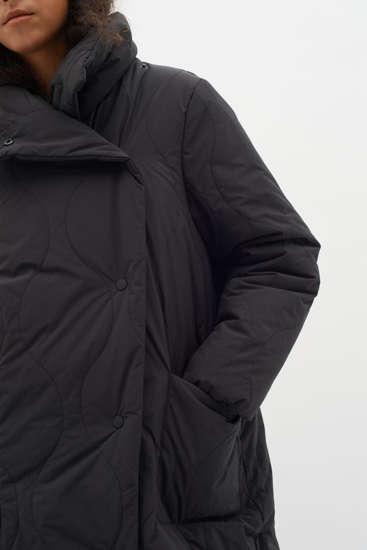 Manteau puffer enveloppant