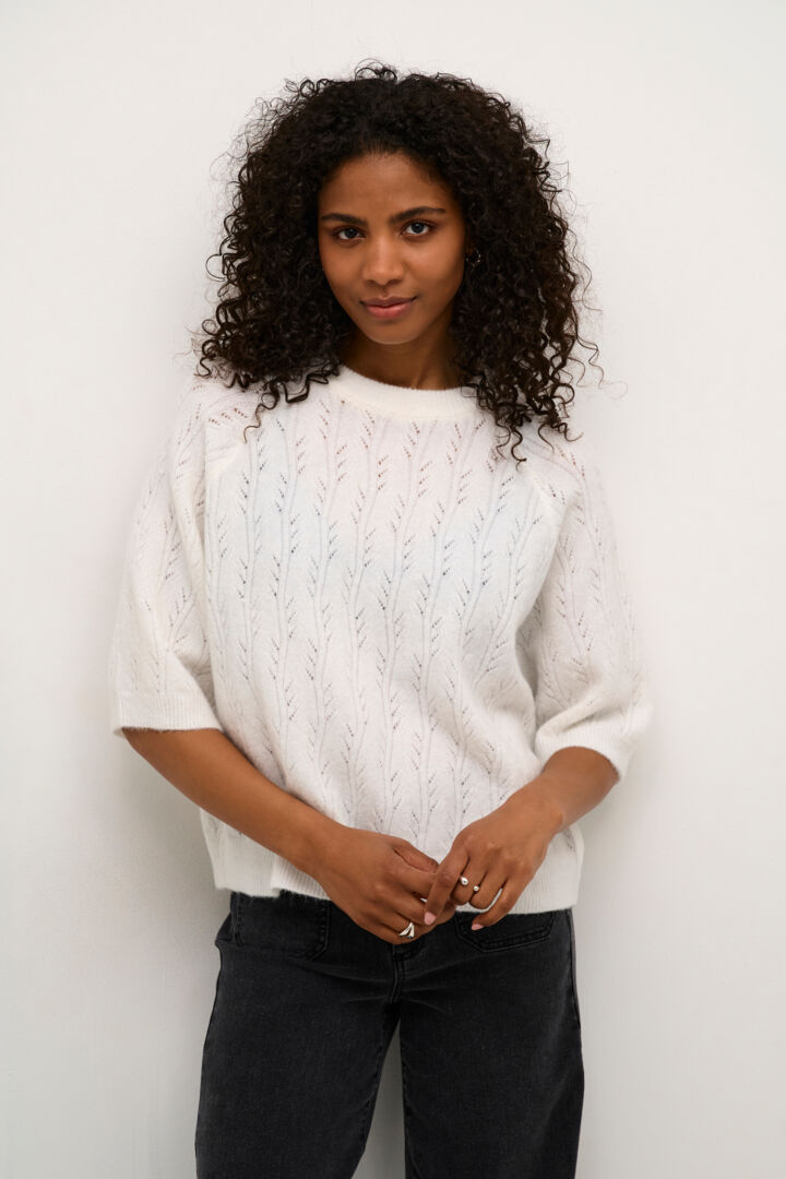 Pull en tricot doux