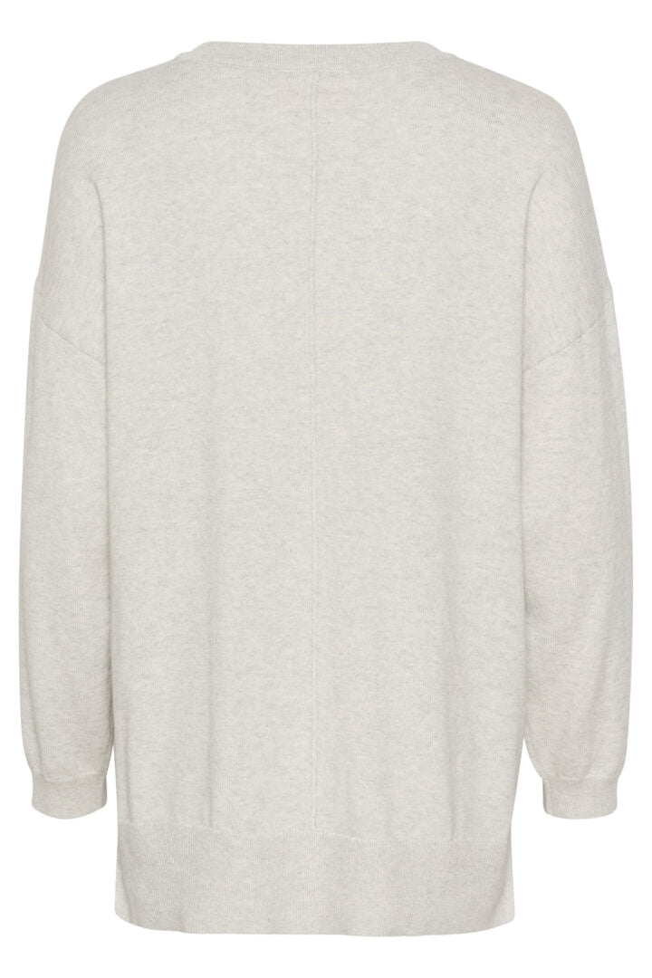 Pull gris ultra doux