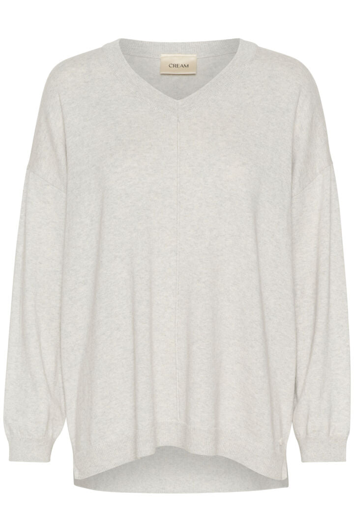 Pull gris ultra doux