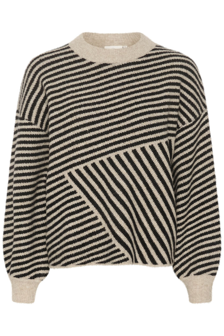 Pullover variation de lignes