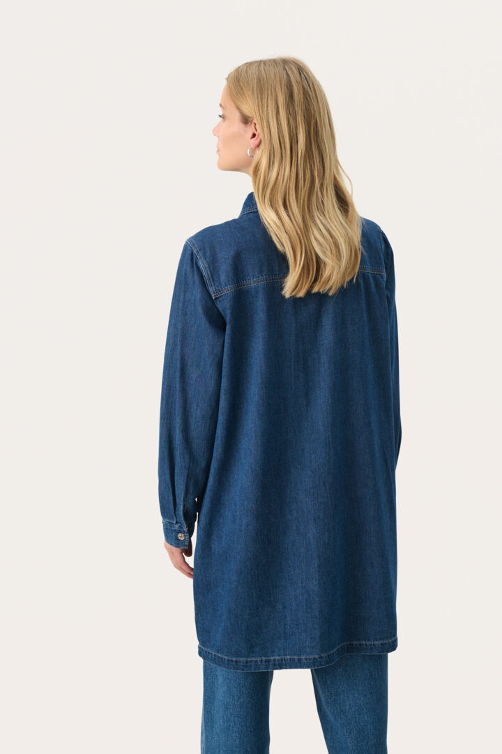 Robe légère en denim