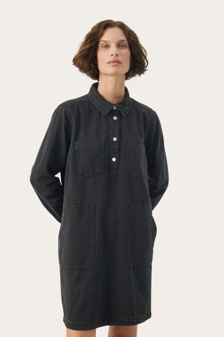 Robe légère en denim