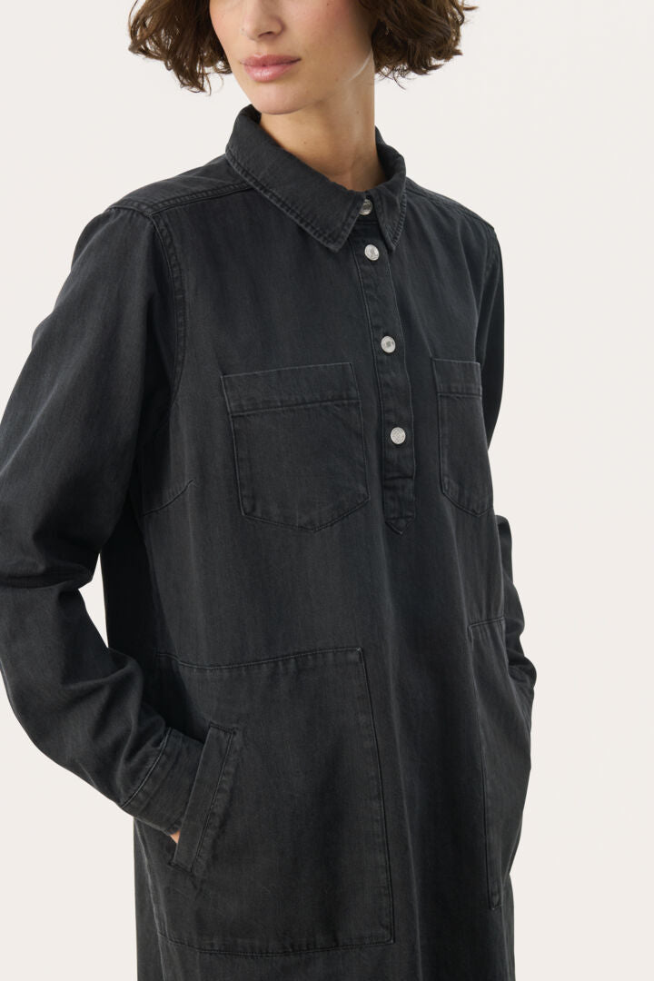 Robe légère en denim