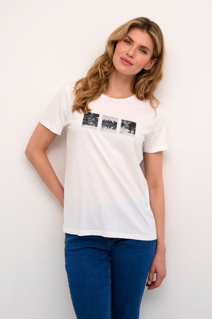 T-shirt souvenirs de polaroïds