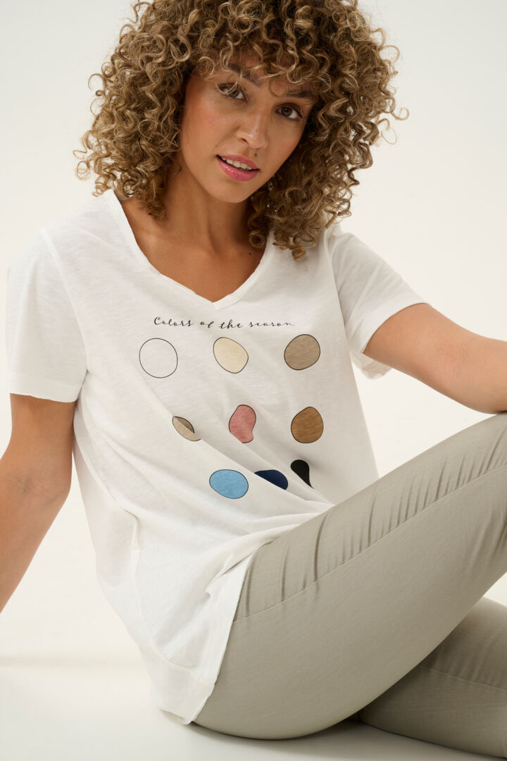 T-shirt imprimé en coton