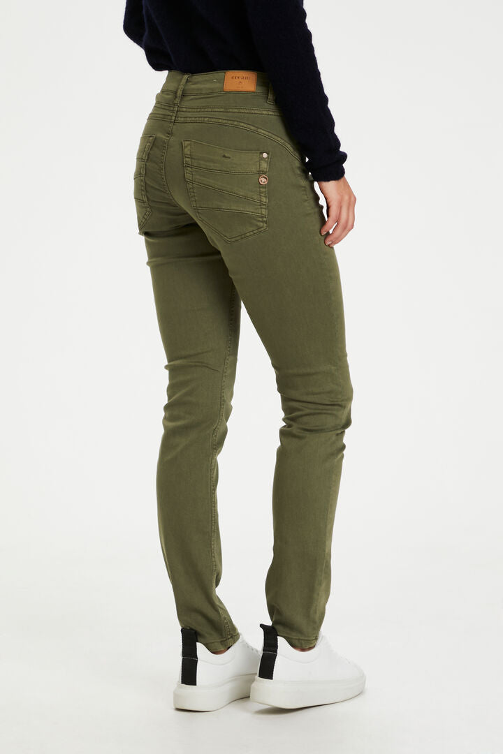 Pantalon coloré style jeans